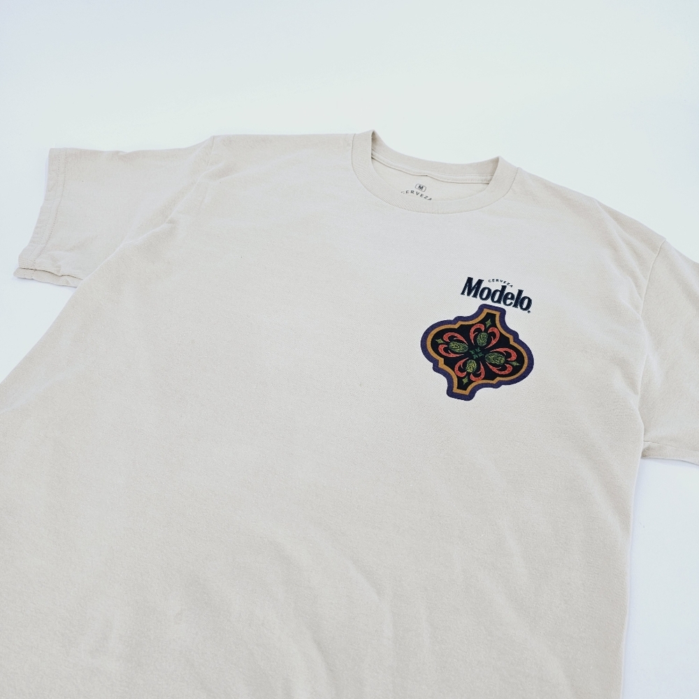 Cerveza Modelo Beer Aztec Celebra Cinco De Mayo Graphic Tee Men's Top